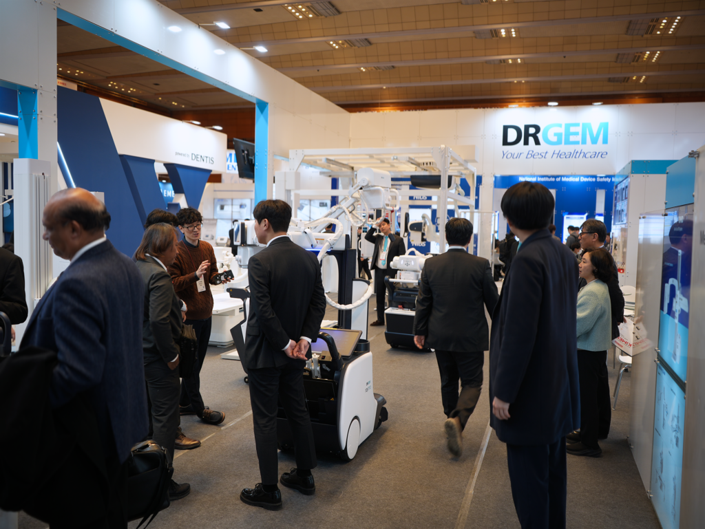 Key highlights of DRGEM's diagnostic imaging solutions showcased at KIMES 2026.