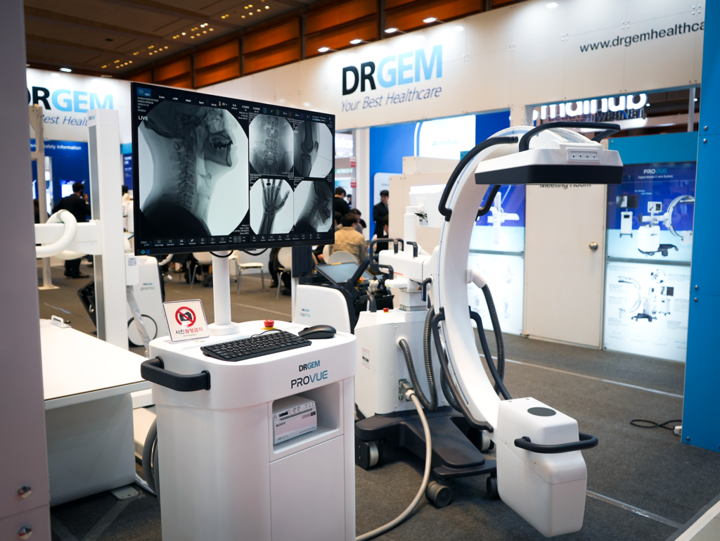 Key highlights of DRGEM's diagnostic imaging solutions showcased at KIMES 2026.