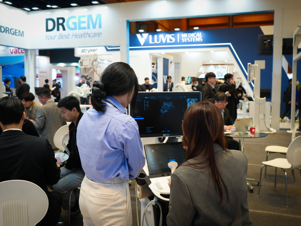 Key highlights of DRGEM's diagnostic imaging solutions showcased at KIMES 2026.